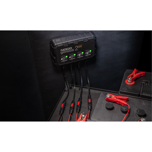 Chargeur de batterie 4 sorties de 8 A Genius 2X4 PB Rental Co. Ltd.