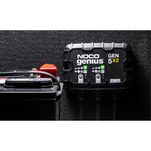 Genius&reg; Gen5X2 2-Bank, 10-Amp On-Board Battery Charger PB Rental Co. Ltd.