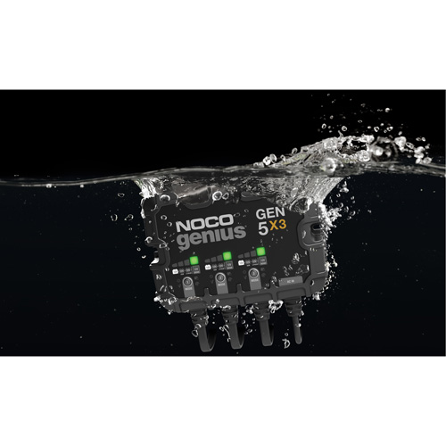Genius&reg; Gen5X3 3-Bank, 15-Amp On-Board Battery Charger PB Rental Co. Ltd.