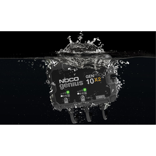 Genius&reg; GenPro10X2 2-Bank, 20-Amp On-Board Battery Charger PB Rental Co. Ltd.
