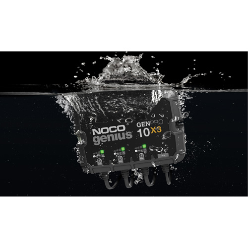 Genius&reg; GenPro10X3 3-Bank, 30-Amp On-Board Battery Charger PB Rental Co. Ltd.