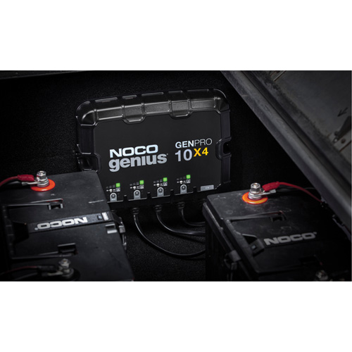 Genius&reg; GenPro10X4 4-Bank, 40-Amp On-Board Battery Charger PB Rental Co. Ltd.