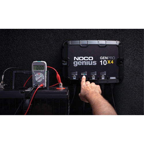 Genius&reg; GenPro10X4 4-Bank, 40-Amp On-Board Battery Charger PB Rental Co. Ltd.