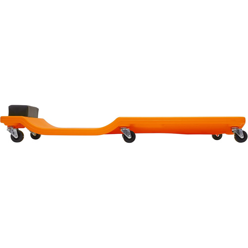 Neon Orange Low Profile Plastic Creeper PB Rental Co. Ltd.