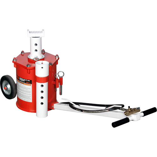 Cric pneumatique portable, Capacit&eacute; de 10 tonne(s), 17-3/4" - 49-3/8" h PB Rental Co. Ltd.