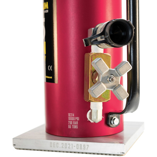 Heavy-Duty Lightweight Hydraulic Jack, 10" Stroke, 55 Ton(s) Capacity, 10000 PSI PB Rental Co. Ltd.