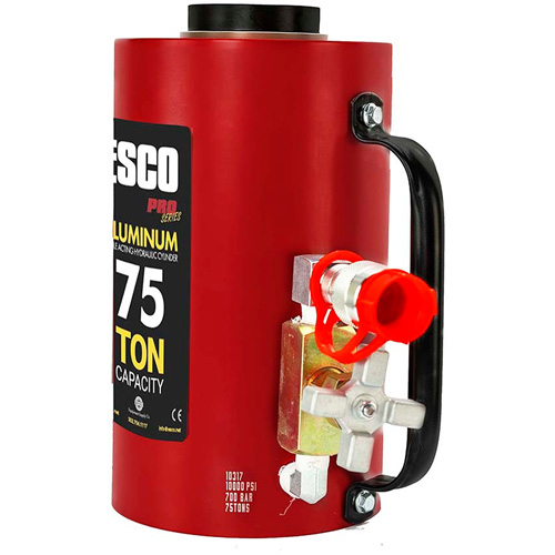 Heavy-Duty Hydraulic Cylinder, 6" Stroke, 75 Ton(s) Capacity, 10000 PSI PB Rental Co. Ltd.