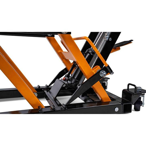 ATV and Motorcycle Jack, 0.75 Ton(s) Capacity, 4-2/3" Lowered, 14-1/2" Raised, Manual Hydraulic PB Rental Co. Ltd.