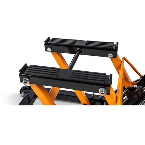 ATV and Motorcycle Jack, 0.75 Ton(s) Capacity, 4-2/3" Lowered, 14-1/2" Raised, Manual Hydraulic PB Rental Co. Ltd.