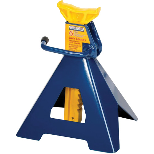 Jack Stand, Locking Handle/Ratchet, 6 tons Capacity, 25-1/4" H PB Rental Co. Ltd.