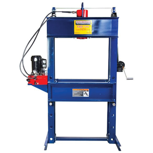Presse datelier &agrave; double effet avec pompe &eacute;lectrique, Capacit&eacute; 100 tonnes PB Rental Co. Ltd.