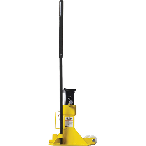 EZ-Wheel Jack Stand, Locking Pin, 22 Tons Capacity, 13-1/2" - 20" H PB Rental Co. Ltd.