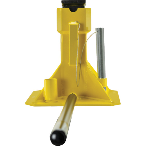 EZ-Wheel Jack Stand, Locking Pin, 22 Tons Capacity, 13-1/2" - 20" H PB Rental Co. Ltd.