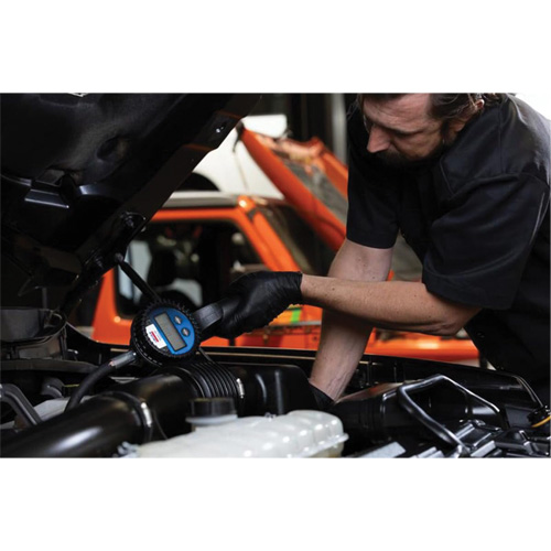 D&eacute;bitm&egrave;tre &eacute;lectronique de lubrifiant avec rallonge flexible &agrave; 90° PB Rental Co. Ltd.