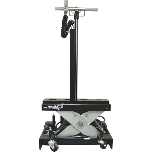 Cric de service de plancher, 12 tonne(s) Capacit&eacute;, 7-1/2" Abaiss&eacute;e, 15-3/4" &eacute;lev&eacute;e, Air comprim&eacute;/hydraulique PB Rental Co. Ltd.