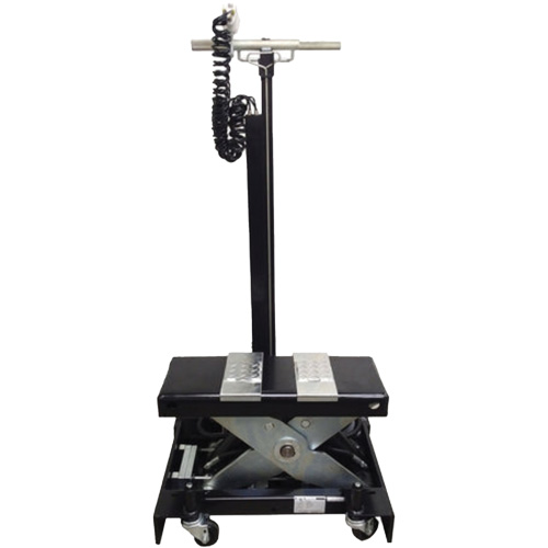 Low Profile Floor Service Jack, 12 Ton(s) Capacity, 7-1/2" Lowered, 15" Raised, Air Hydraulic PB Rental Co. Ltd.
