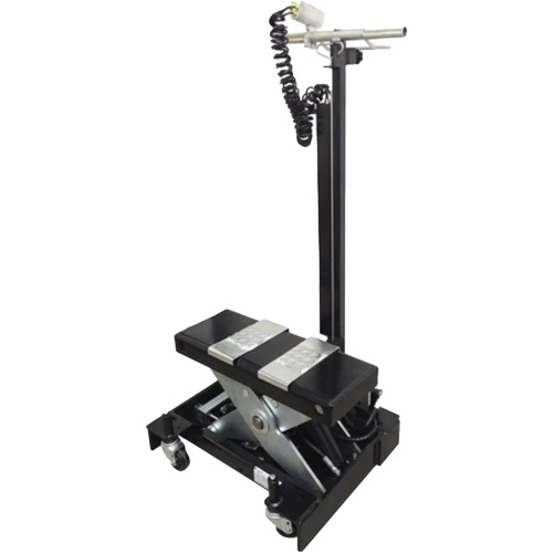 Low Profile Floor Service Jack, 12 Ton(s) Capacity, 7-1/2" Lowered, 15" Raised, Air Hydraulic PB Rental Co. Ltd.