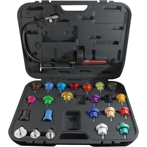 25-Piece Master Cooling System Pressure Test Kit PB Rental Co. Ltd.