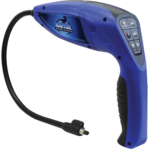 D&eacute;tecteur de fuite de r&eacute;frig&eacute;rant Raptor avec lumi&egrave;re UV bleue PB Rental Co. Ltd.