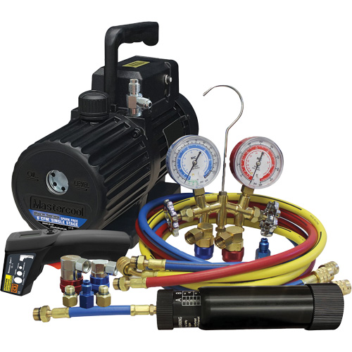 Ensemble combin&eacute; d&eacute;vacuation et de chargement pour R134a/R1234yf? PB Rental Co. Ltd.