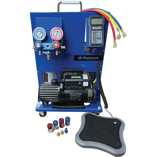 Poste de recharge &eacute;lectronique portable double &agrave; 1 phase R134A/R1234Yf PB Rental Co. Ltd.