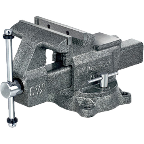 K65 Professional Workshop Vise, 6-1/2" Jaw Width, 3-7/8" Throat Depth, Swivel Base PB Rental Co. Ltd.