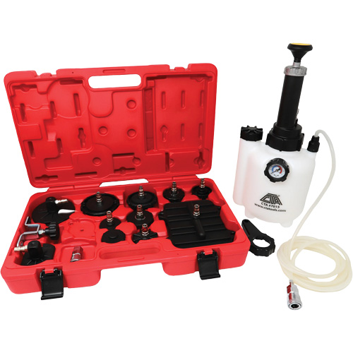 Trousse maître de purgeur de freins sous pression avec adaptateurs PB Rental Co. Ltd.