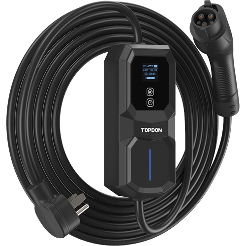 PulseQ AC Portable NEMA 6-50 Plug, 32 A, Level 2 AC, Type 1 (SAE J1772) Connector PB Rental Co. Ltd.