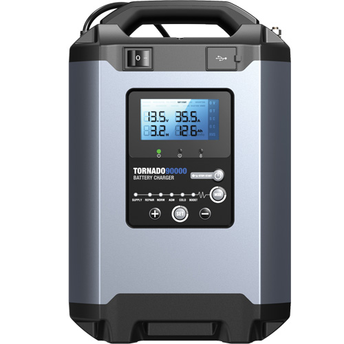 Alimentation stable 90 A et chargeur intelligent 12 V/24 V Tornado90000 PB Rental Co. Ltd.