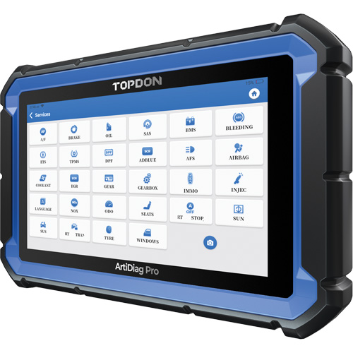 Outil de diagnostic ArtiDiag Pro 7" avec fonctions de service et commandes bidirectionnelles PB Rental Co. Ltd.