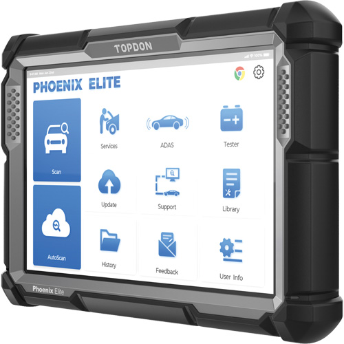 Outil de diagnostic de niveau constructeur Phoenix Elite avec &eacute;cran 10,1", programmation bas&eacute;e sur l'infonuage et CANFD PB Rental Co. Ltd.