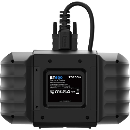 Testeur de batterie 12?V et de syst&egrave;mes 12?V/24?V BT600 avec imprimante int&eacute;gr&eacute;e PB Rental Co. Ltd.