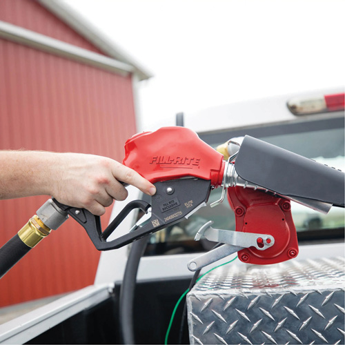 Red Automatic Gasoline Spout Nozzle PB Rental Co. Ltd.