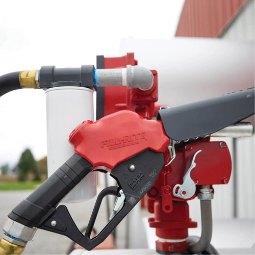 Red Ultra High-Flow Automatic Diesel Spout Nozzle PB Rental Co. Ltd.