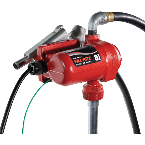 12V DC Fuel Transfer Pump with Nozzle PB Rental Co. Ltd.