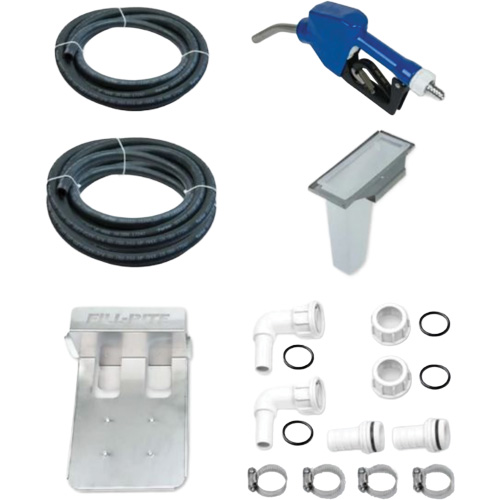 Pompe de transfert de fluide d'&eacute;chappement diesel (DEF) 115 V CA avec support pour cuve GRV et pistolet PB Rental Co. Ltd.