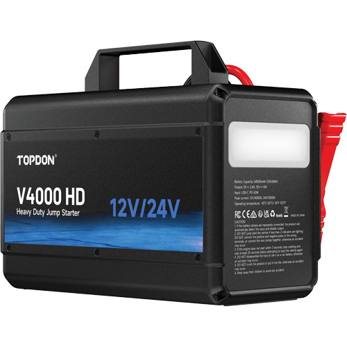 V4000 HD 12V/24V 4000A Jump Starter PB Rental Co. Ltd.