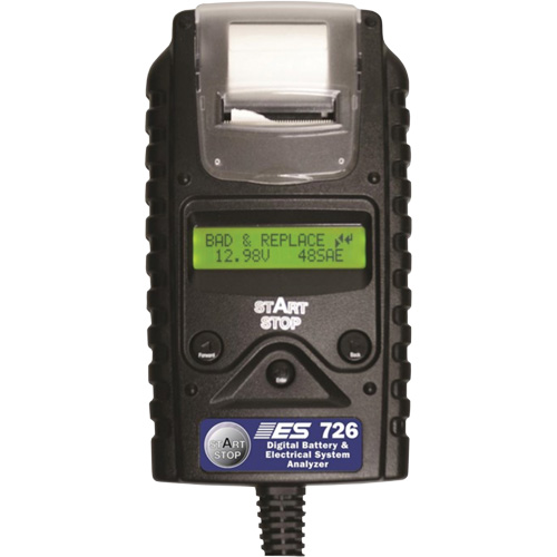 Analyseur num&eacute;rique de batterie et de syst&egrave;me &eacute;lectrique avec imprimante PB Rental Co. Ltd.