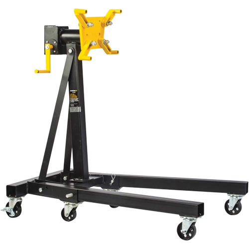 1250 lbs. Rotating Head & Folding Engine Stand, 42-3/4" H PB Rental Co. Ltd.