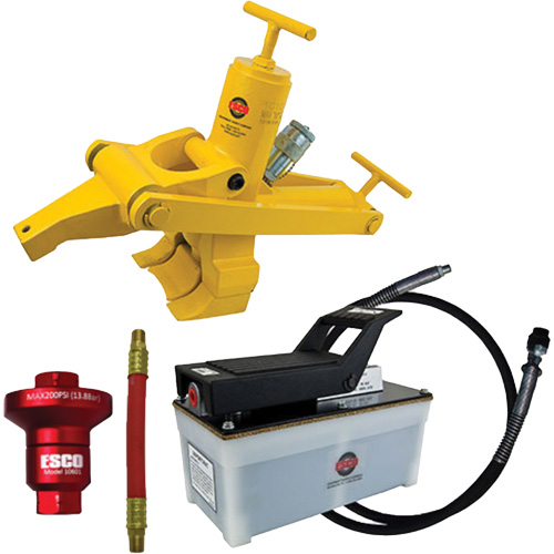 Trousse de d&eacute;monte-talons Combi avec pompe &agrave; air hydraulique de 2,5 pintes PB Rental Co. Ltd.