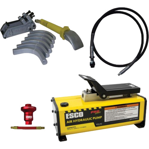 Ensemble de t&ecirc;te de brise-talon pour pneus g&eacute;ants avec pompe hydraulique de 1/2 gallon PB Rental Co. Ltd.