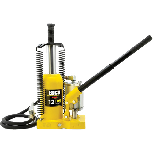 Cric-bouteille de s&eacute;rie Pro, 12 tonne(s), Air comprim&eacute;/hydraulique, 18-1/2" Hauteur &eacute;lev&eacute;e PB Rental Co. Ltd.