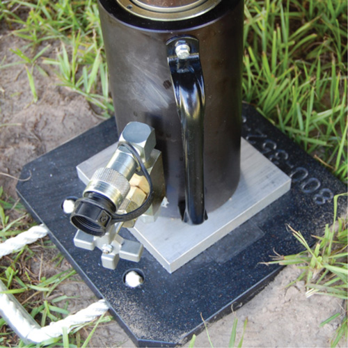 55-Ton Capacity Jack Support Plate PB Rental Co. Ltd.