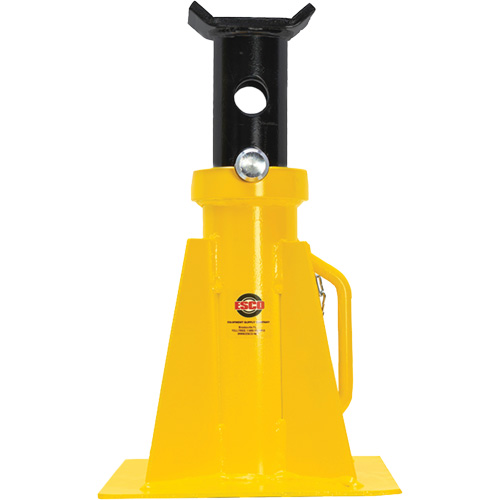 Pin Style Jack Stand, Locking Pin, 25 tons Capacity, 15-3/4" - 26-3/4" H PB Rental Co. Ltd.