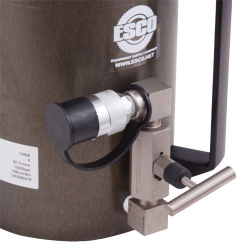 Cric de s&eacute;curit&eacute;, Col verrouillable, Capacit&eacute; de 100 tonnes, 13-37/100" - 19-3/5" h PB Rental Co. Ltd.