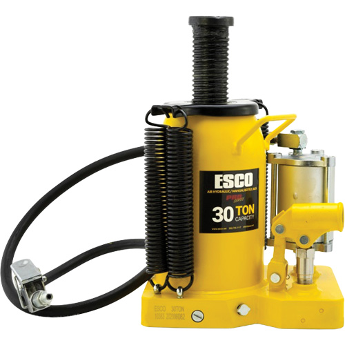 Cric-bouteille de s&eacute;rie Pro, 30 tonnes, Air comprim&eacute;/hydraulique, 20" Hauteur &eacute;lev&eacute;e PB Rental Co. Ltd.
