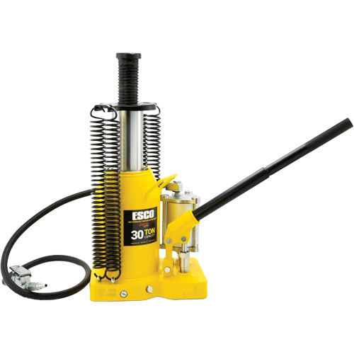 Cric-bouteille de s&eacute;rie Pro, 30 tonnes, Air comprim&eacute;/hydraulique, 20" Hauteur &eacute;lev&eacute;e PB Rental Co. Ltd.