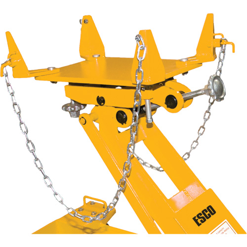 Cric de transmission Yellow Jackit, Cap. de levage 2,2 tonnes PB Rental Co. Ltd.