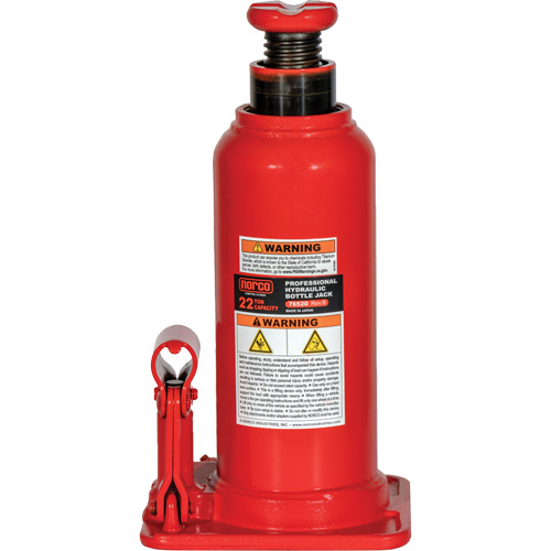 Professional Hydraulic Bottle Jack with Gauge Hole, 22 Ton(s), 20-49/250" Raised Height PB Rental Co. Ltd.
