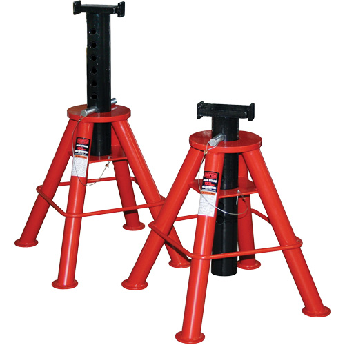 High Height Jack Stand, Locking Pin, 10 Tons Capacity, 28" - 47" H PB Rental Co. Ltd.
